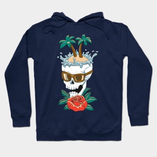 The Skull Rose Island Hoodie